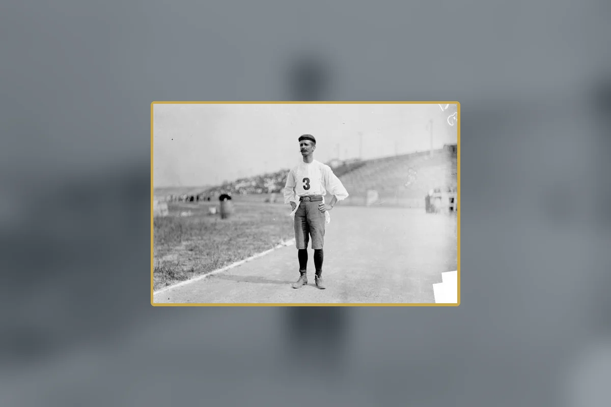 Cuban runner Félix Carvajal at the 1904 Olympics