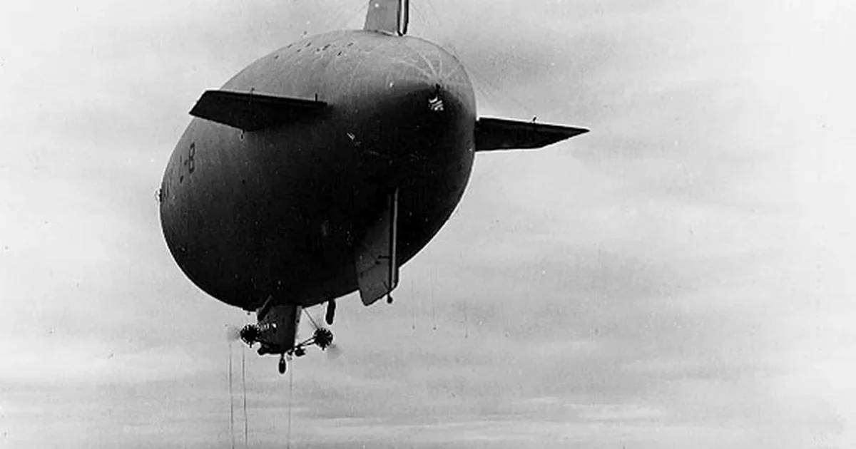 Archival featured image for The Ghost Blimp L-8: Two Men Vanished From a Navy Airship