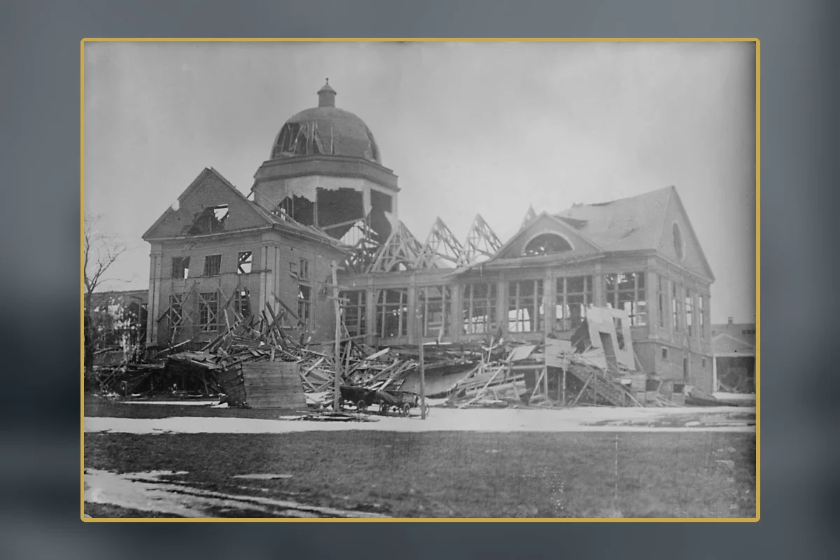 Buildings damaged by the Halifax Explosion