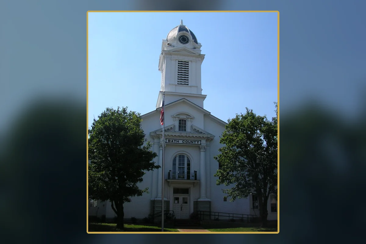 The Bath County courthouse in Owingsville