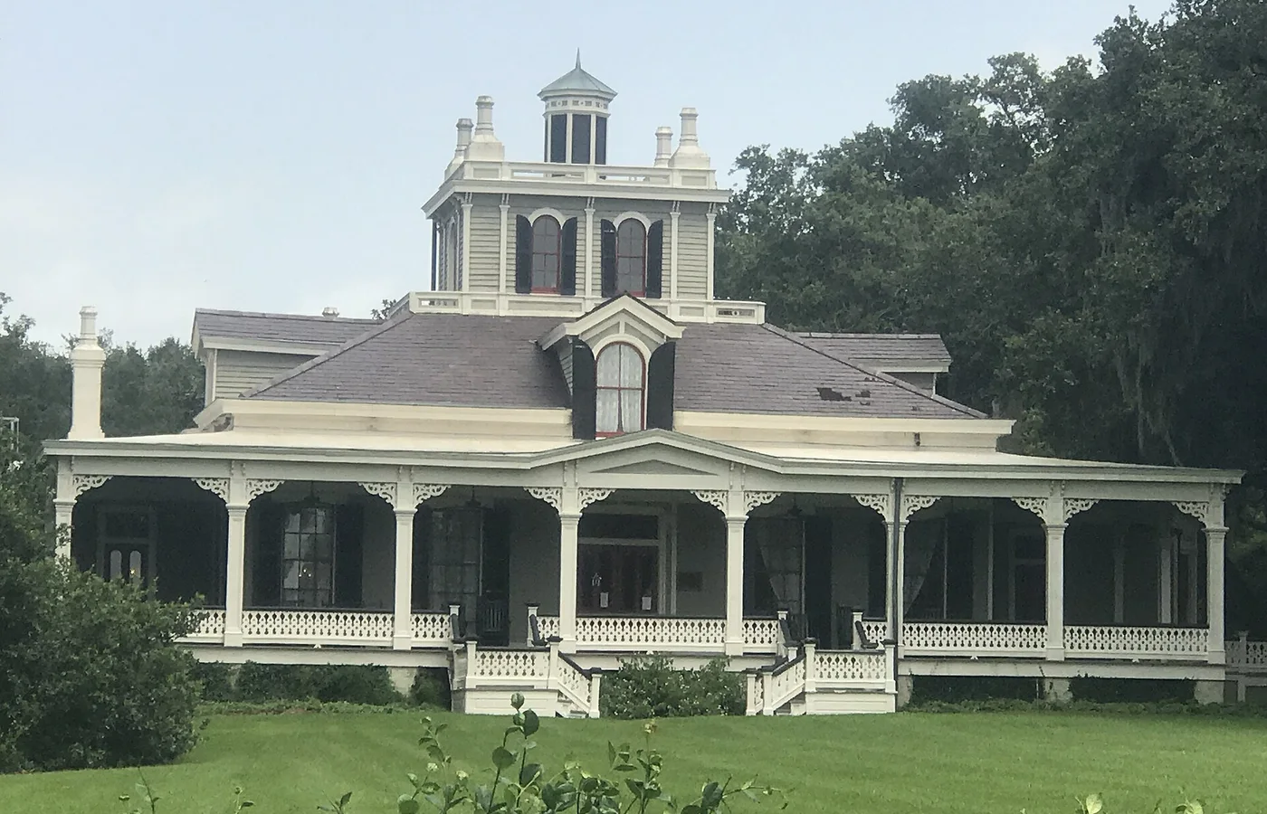 The Joseph Jefferson House on Jefferson Island beside Lake Peigneur