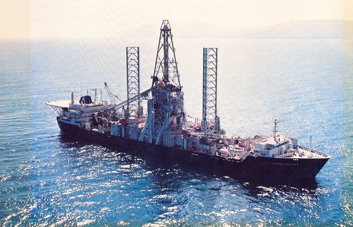 Hughes Glomar Explorer, the purpose-built ship at the center of Project Azorian