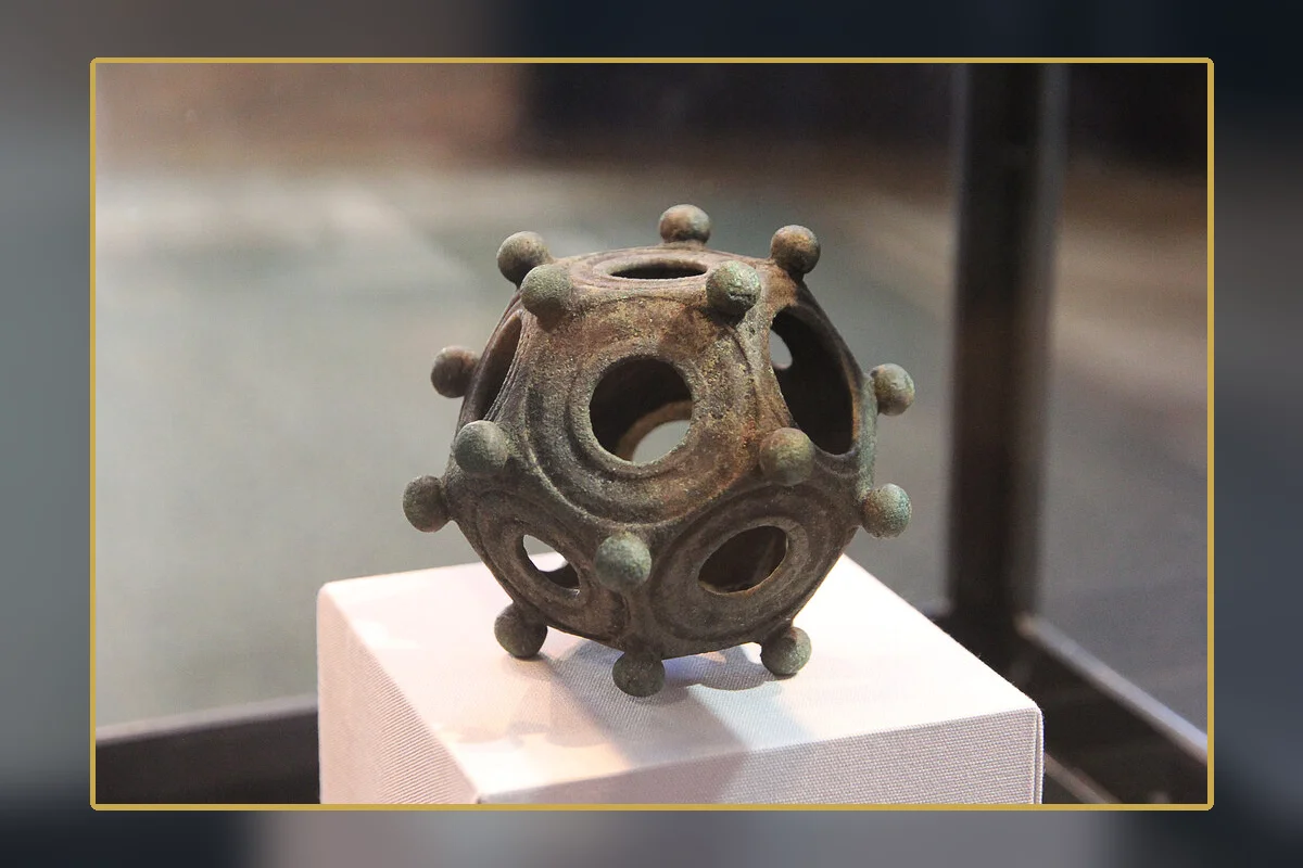 The Norton Disney dodecahedron after discovery