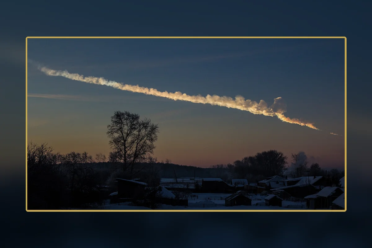 The 2013 Chelyabinsk meteor trail, a modern comparison for atmospheric airbursts