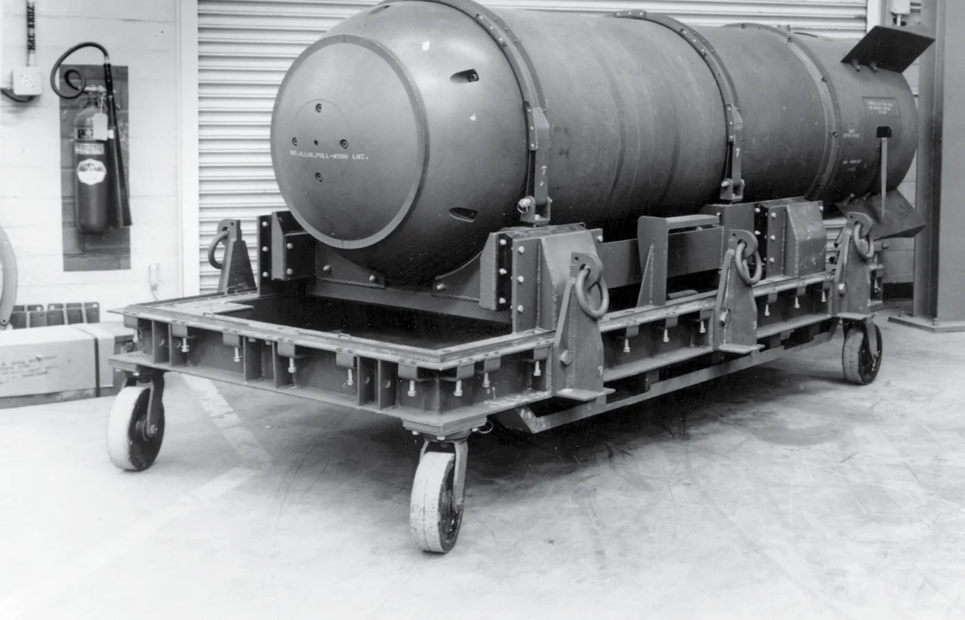 A Mark 15 thermonuclear bomb of the type jettisoned near Tybee Island